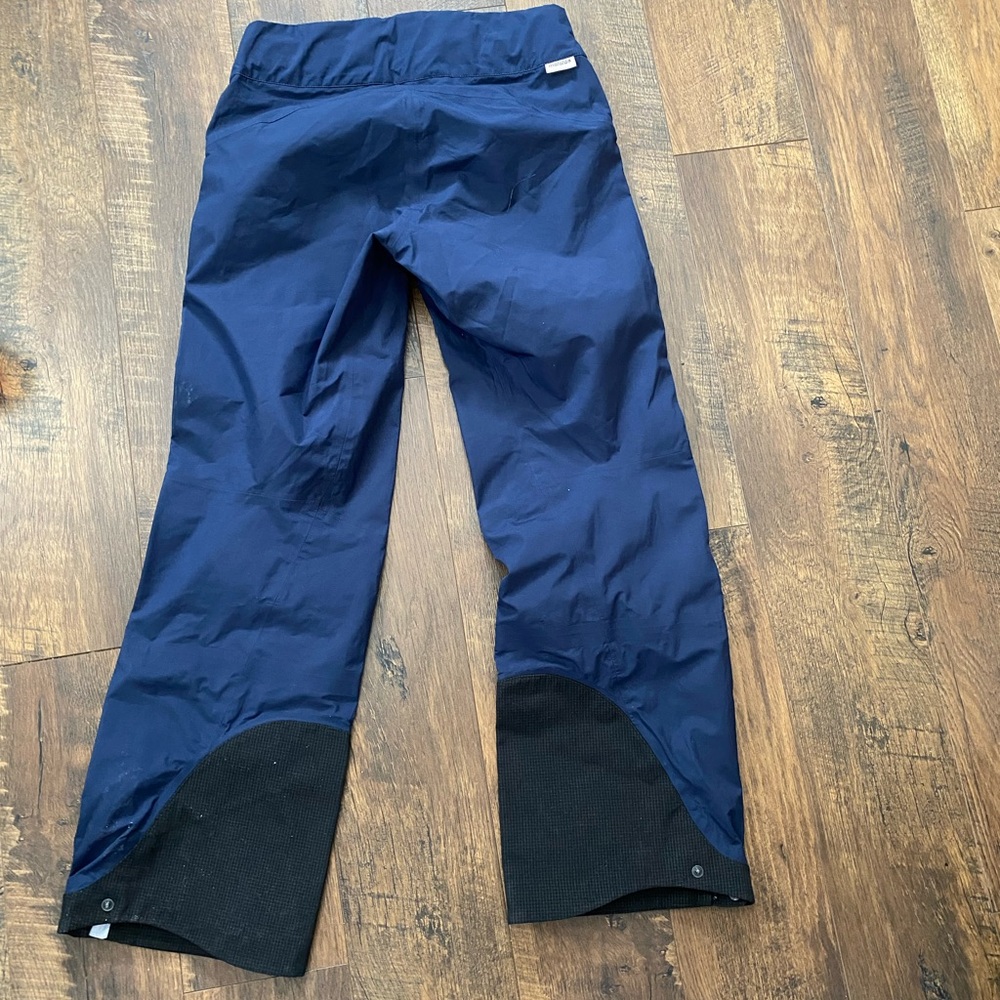 Maloja Women's Rain Pants in Navy Blue - Picture 2 of 4